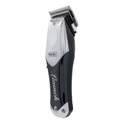 Cortador De Cabelo, Máquina De Acabamento Wahl Profissional Launch Clipper Negra Y Gris 127v