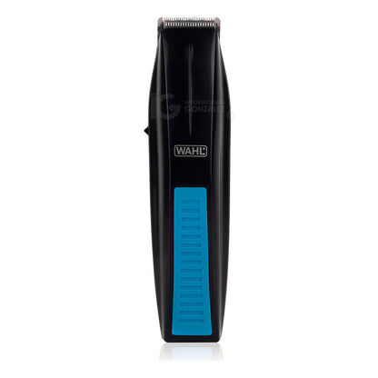Máquina Rasuradora Para Barba Y Bigote Wahl® Kit 5537-506mx Color Negro Con Azul