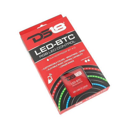 Control De Tira Led Rgb Ds18 Led-btc Bluetooth 4.0 Impermeable Ip65 Hecho Para Autos Barcos O Powersports 5 Amperios