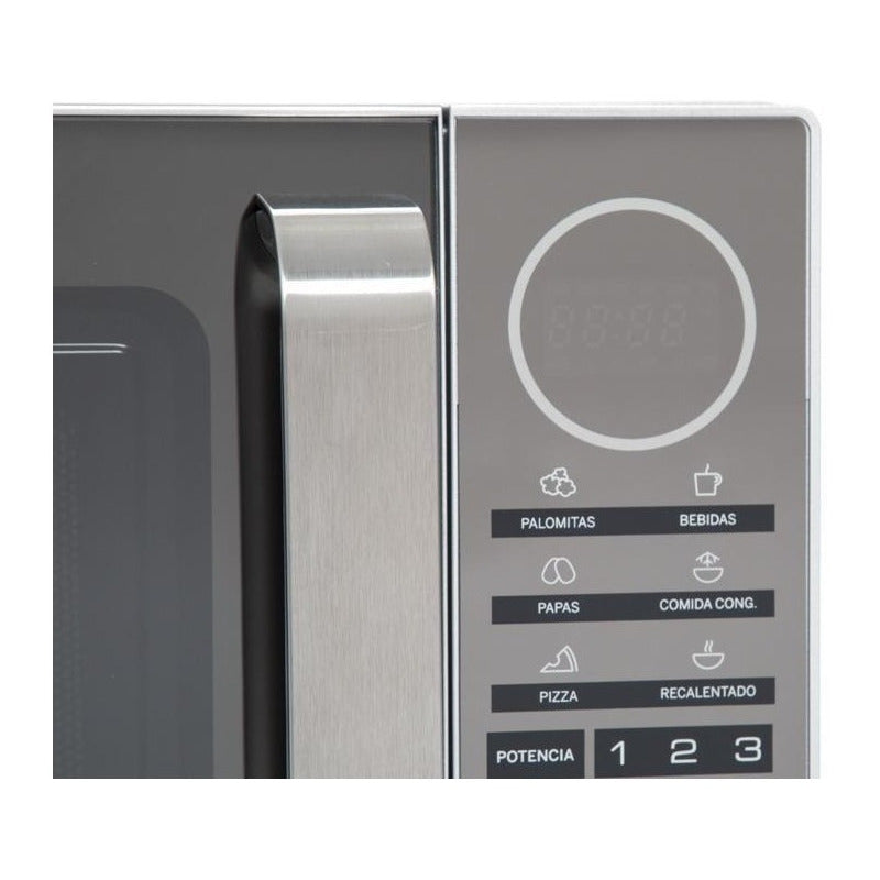 Horno De Microondas Ge Appliances Globales Mge07sej 20l 0.7 Ft³ Acero Inoxidable Electrico 120v De Mesa Estante Plato