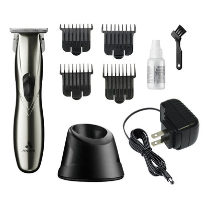 Maquina Trimmer Rasuradora De Pelo Barba Y Bigote Andis Slimline Pro Li Gtx D-8 Chrome 127v 32270