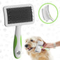 Cepillo Para Mascotas Andis Grooming Tools Firmeza Mediana Para Gato Y Perro Color Verde
