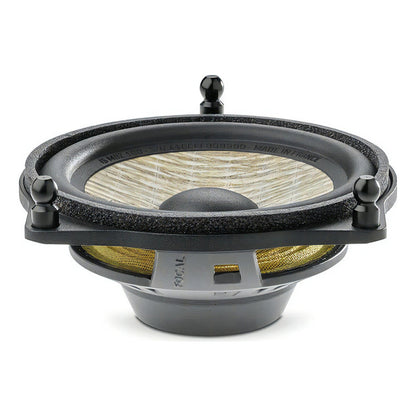 Set De Medios Focal Is Mbz 100 2 Vias Plug And Play 4 PuLG Color Madera