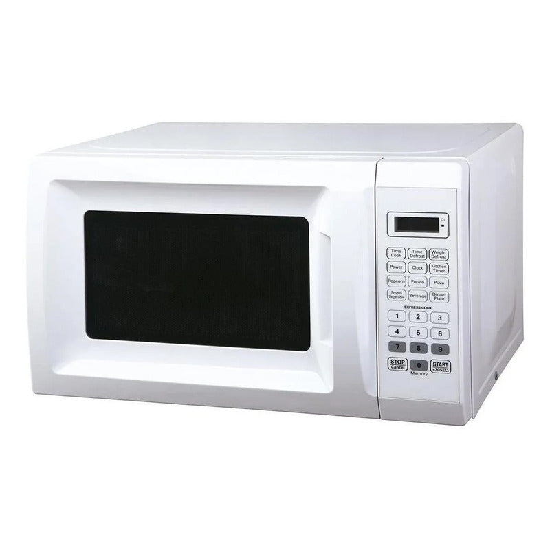 Horno Microondas Midea Mmdp07s2cw Blanco 0.7 Pies 10 Niveles