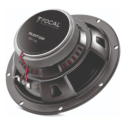Bocinas Para Auto Focal Auditor Rcx-165 6.5inc 60rms 120wmax