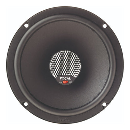 Bocinas Para Auto Focal Universal Icu165 6,5inc 2vias 70wrms Color Negro