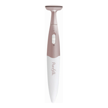 Depilador Pure Silk Trimmer Zona Intima Axilas Y Piernas Electrico Usa Bateria Aaa Sin Irritación