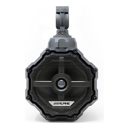 Bocinas Alpine 6.5  Para Cuatrimoto, Rzr O Atv's Con Luz Rgb, Bocinas Marinas Para Lancha Yate Resistentes A La Intemperie, Coaxial De 2 Vías Todo Terreno
