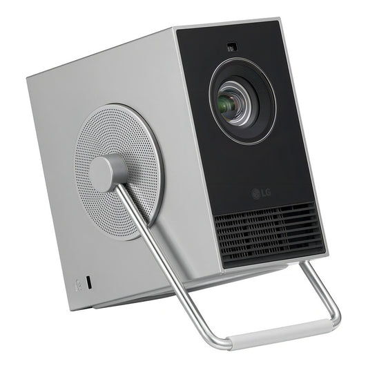 Mini Proyector Portátil Inteligente LG Cinebeam Q Hu710pb 4k, Con Ajuste De Pantalla Automático, Enfoque Automático, Láser Rgb, Hasta 154%