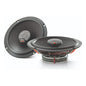 Bocinas Para Auto Focal Universal Icu165 6,5inc 2vias 70wrms Color Negro
