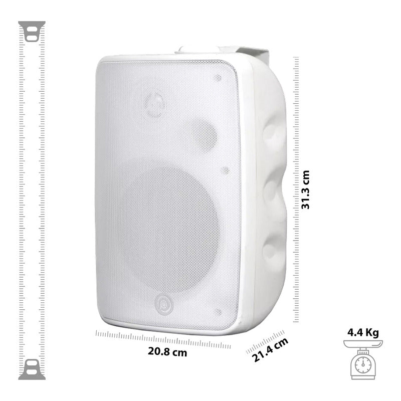 Bocinas Pasivas Para Exterior Pure Acoustics Ipx65 150w