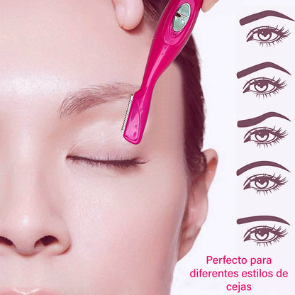 Depiladora Facial Pure Silk Perfecta Para Rostro Y Cejas
