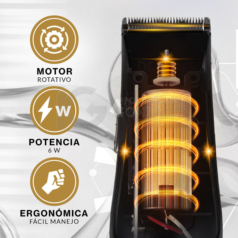 Máquina Recortadora Wahl® Professional Terminadora Peanut 8655-200 Color Negra 120v