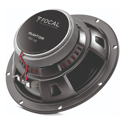 Focal Par De Bocinas Para Auto Auditor Rcx-165 6.5inc 60rms 120wmax Color Negro