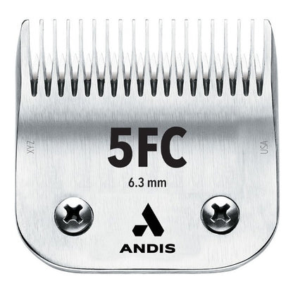 Cuchilla Repuesto Andis Fabricado En Acero Inoxidable Medida De La Cuchilla 5fc Modelo Ultra Edge