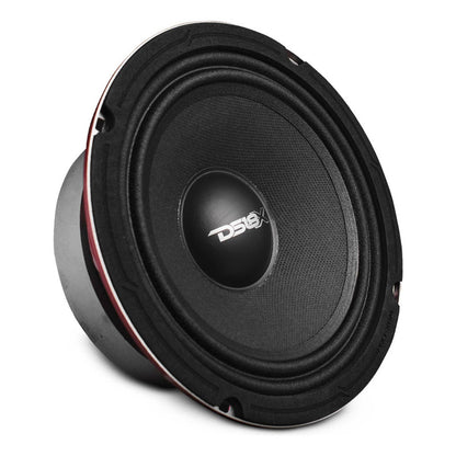 Altavoz Ds18 Medios 6 6.5 Pulgadas Woofer Pro X6m 450w Audio Auto Color Negro
