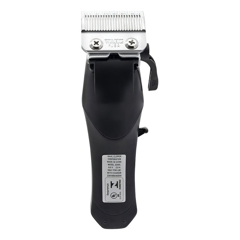 Cortador De Cabelo, Máquina De Acabamento Wahl Profissional Launch Clipper Negra Y Gris 127v