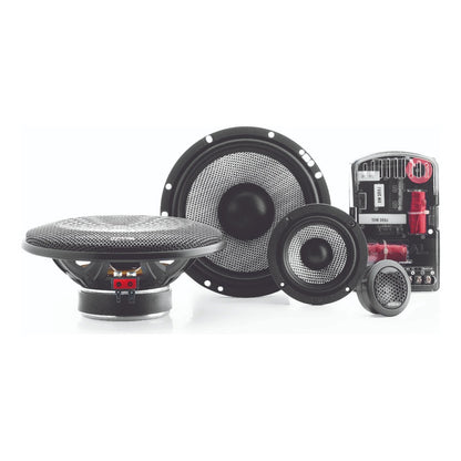 Set De Medios Focal Access 165as3 6.5 3vias 160w Max Color Negro