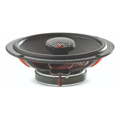Bocinas Para Auto Focal Universal Icu165 6,5inc 2vias 70wrms Color Negro