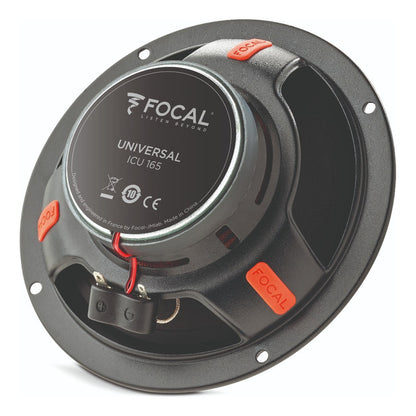 Bocinas Para Auto Focal Universal Icu165 6,5inc 2vias 70wrms