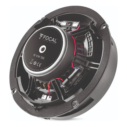Bocinas Para Auto Focal Is Vw 155 6inc 2vias 50wrms 100wmax Color Negro