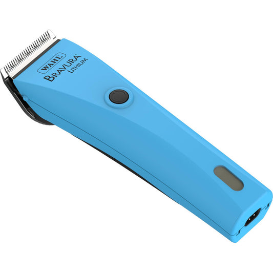 Bravura Lithium Wahl Pet, Maquina Rasuradora De Perros Profesional Inalámbrica, Turquesa, Cuchillas 5 En 1, 90 Minutos De Autonomía