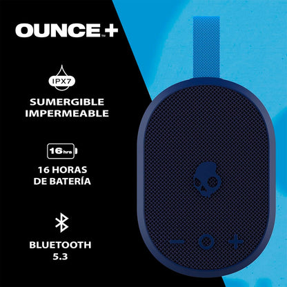 Skullcandy Ounce+ Mini Bocina Bluetooth Portátil Ipx7 16hrs