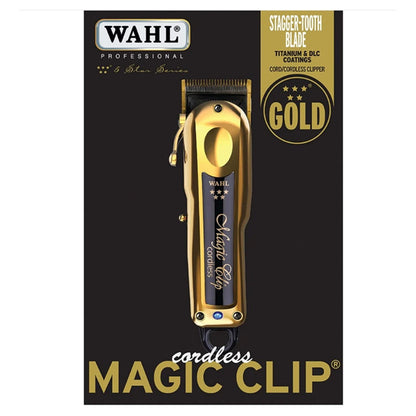 Maquina Profesional Wahl Magic Clip Gold 5 Star Cordless