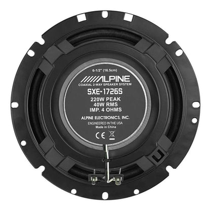 Bocinas Alpine 6.5  Altavoces Coaxiales 2 Vías