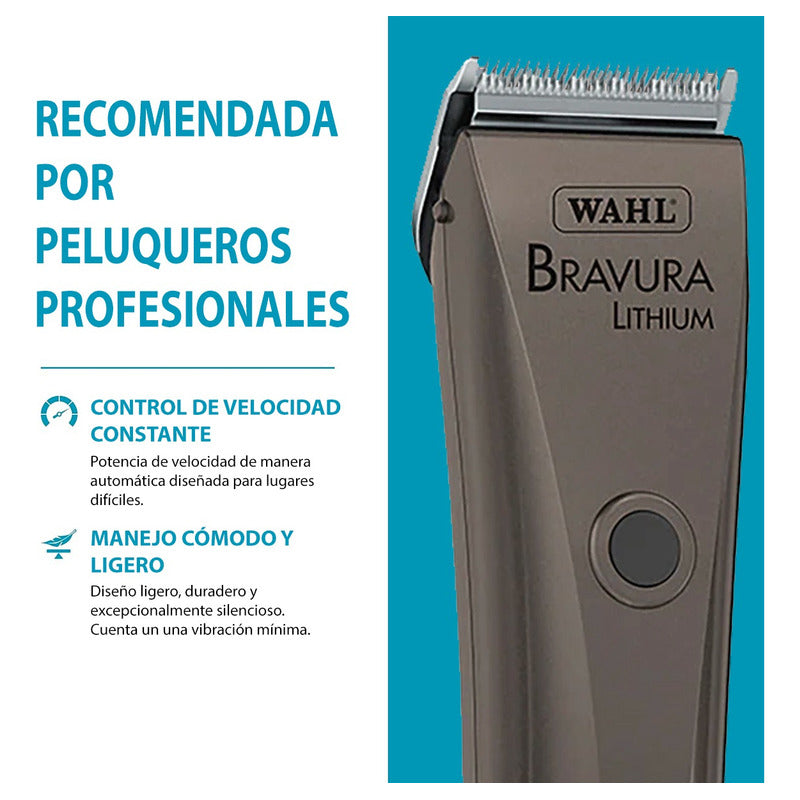 Máquina Rasuradora Perro Profesional Wahl Bravura Inalambric