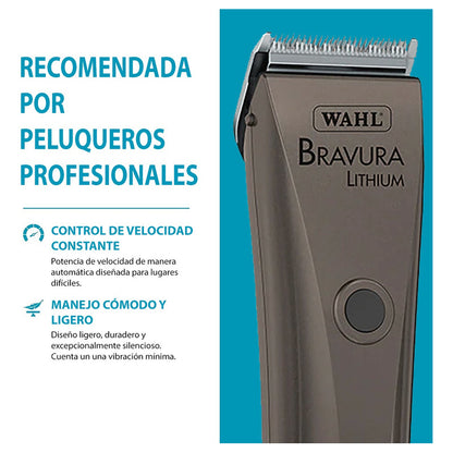 Máquina Rasuradora Perro Profesional Wahl Bravura Inalambric