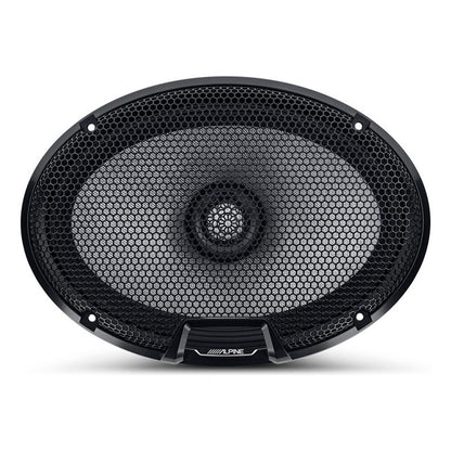 Set De Bocinas 6x9 Alpine Altavoces Coaxiales 2vías Serie R