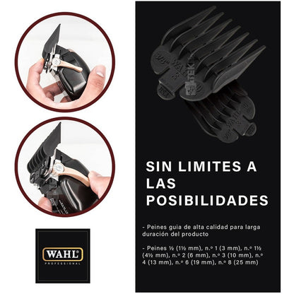 Maquina Cortadora De Pelo Wahl Professional 5 Star Cordless Magic Clip 8148 Con Holograma De Autenticidad