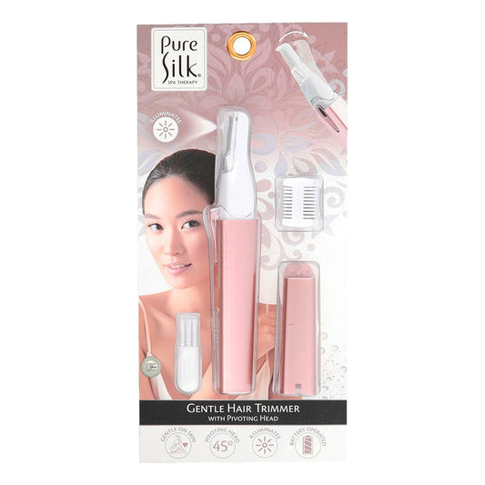 Depiladora Y Rasuradora Pure Silk Cara, Bikini Y Áreas Delicadas Luz Led Ideal Para Zonas Íntimas