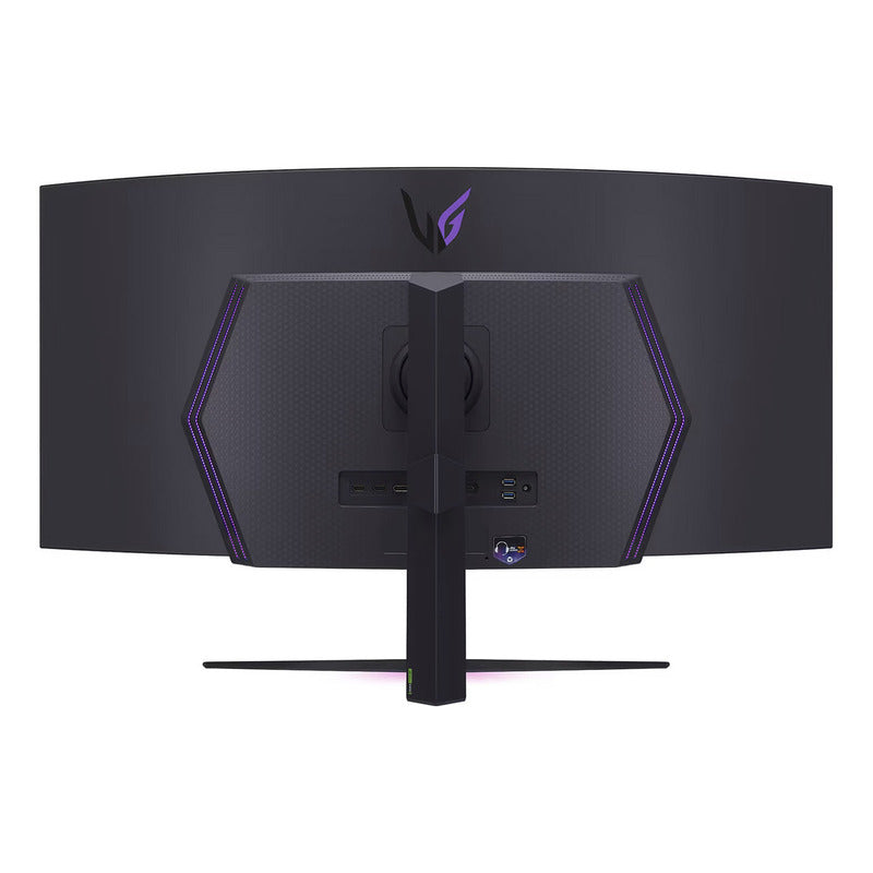 Monitor Gamer LG Ultragear 45 Curvo 45gs96qb Oled Bocinas Color Negro