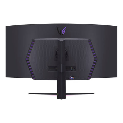 Monitor Gamer LG Ultragear 45 Curvo 45gs96qb Oled Bocinas Color Negro
