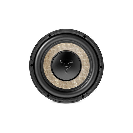 Subwoofer Plano Focal 8 Pulgadas Shallow Slim Flax 400 W Color Negro