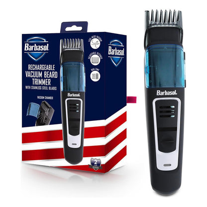 Rasuradora Eléctrica De Barba Inalámbrica Barbasol Con Aspiradora