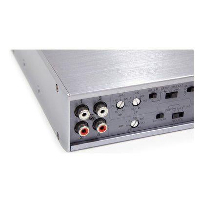 Amplificado De Audio Focal 4 Canales Clase D Fdp 4.600 V2 Color Plateado