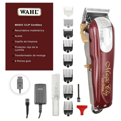 Maquina Cortadora De Pelo Wahl Professional 5 Star Cordless Magic Clip 8148 Con Holograma De Autenticidad