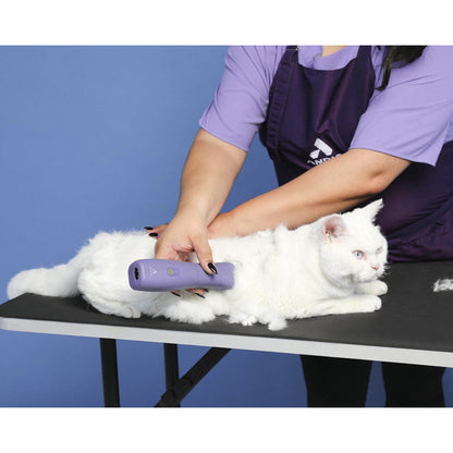 Máquina Rasuradora Profesional Para Perros Y Gatos Profesional Inalámbrica De Pelo Emerge Modelo Autonomía De 90 Minutos 560489 Color Lila