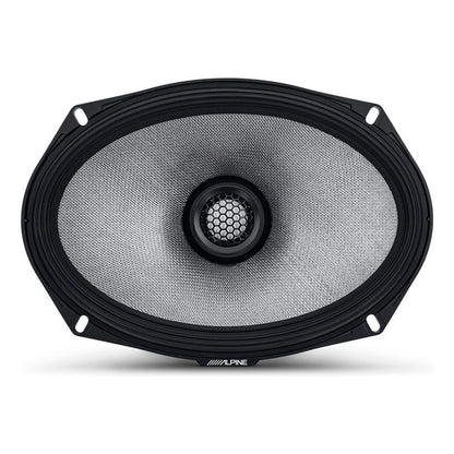 Set De Bocinas 6x9 Alpine Altavoces Coaxiales 2vías Serie R
