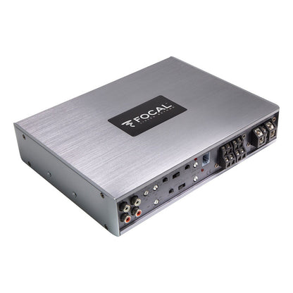 Amplificado De Audio Focal 4 Canales Clase D Fdp 4.600 V2 Color Plateado