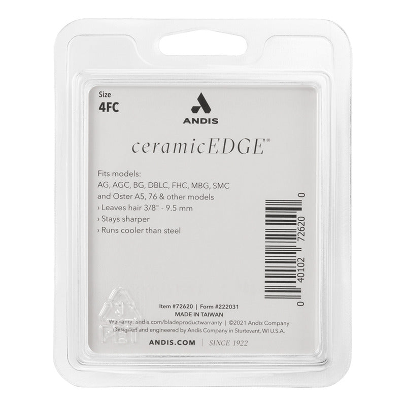 Cuchilla Repuesto Andis Acero Inoxidable #4fc Ceramic Edge