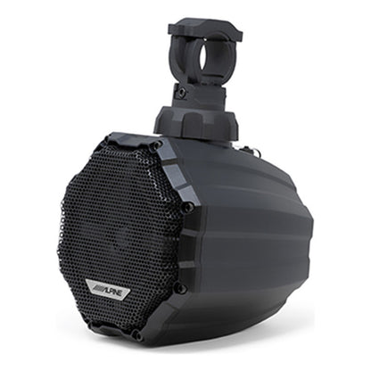 Bocinas Alpine 6.5  Para Cuatrimoto, Rzr O Atv's Con Luz Rgb, Bocinas Marinas Para Lancha Yate Resistentes A La Intemperie, Coaxial De 2 Vías Todo Terreno