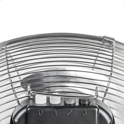 Ventilador De Piso Daewoo Cromado 16pul 3vel Aspas Aluminio