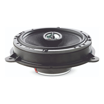 Bocinas Para Auto Focal Ic Rns 165 6,5inc 2vias 60w Rms Color Negro
