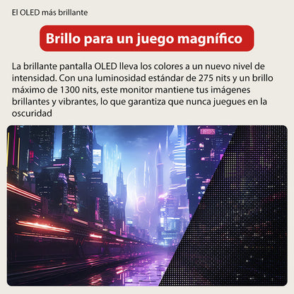 Monitor Gaming Ultragear LG Oled De Modo Dual De 32  Pantalla 4k Uhd, 0,03 Ms (gtg), Displayhdr True Black 400