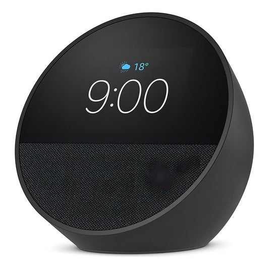 Amazon Echo Spot Bocina Y Despertador Inteligente Negro B0bf