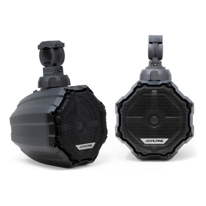 Par De Bocinas Alpine Bocina Cápsula Resistente Luz Rgb
